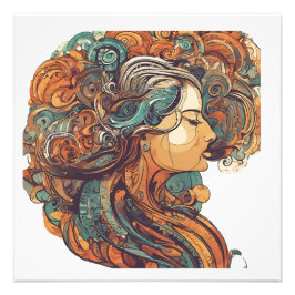 Impression Photo Afro Boho Queen - Artiste coloré