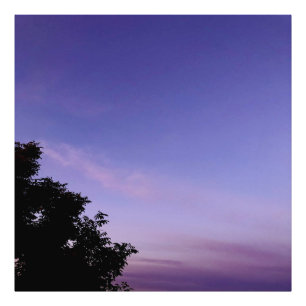 Impression Photo Agrandissements esthétiques de photos Ciel Violet