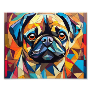 Impression Photo AI Cubism Chien