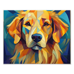 Impression Photo AI Cubism Chien