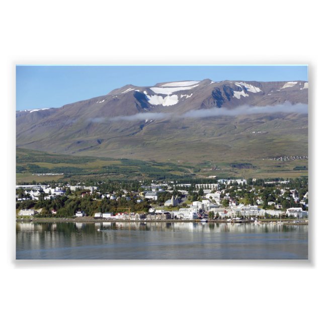 Impression Photo Akureyri, Islande, Panorama (Devant)