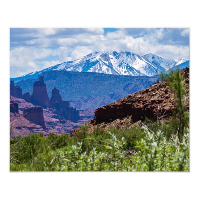 Impression Photo Allée de cartes postales (Devant)