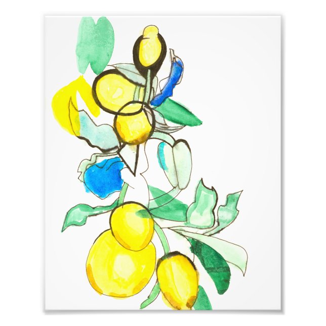 Impression Photo Almalfi Lemon I Print (Devant)