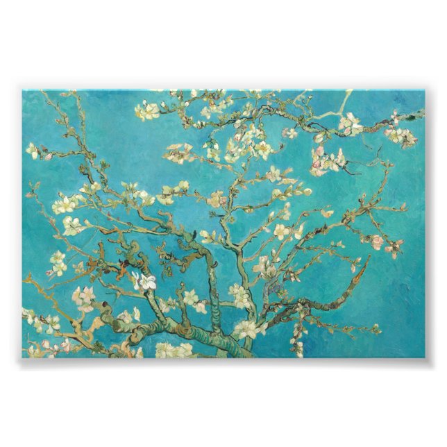 Impression Photo Almond Blossom par Vincent van Gogh (Devant)