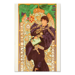 Impression Photo Alphonse Mucha Prince et Dragon
