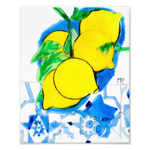 Impression Photo Amalfi Lemons II