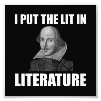 Impression Photo Amateur de littérature Shakespeare amusant