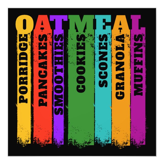 Impression Photo Amateurs vintages d'avoine (Devant)