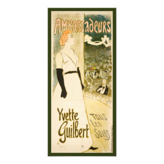 Impression Photo Ambassadeurs Yvette Guilbert par Theophile Steinle