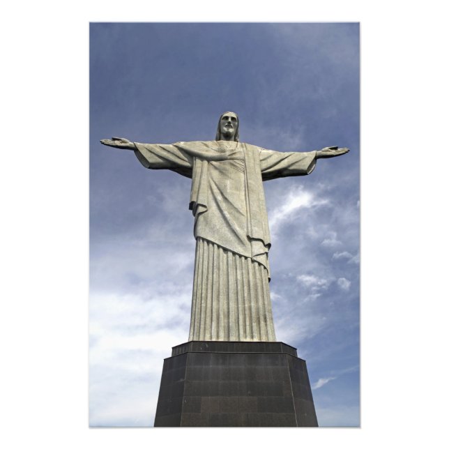 Impression Photo Amérique du Sud, Brésil, Rio de Janeiro. Christ (Devant)