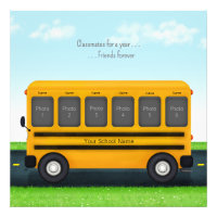 Amis de l'école Bus scolaire personnalisé 6 Photos