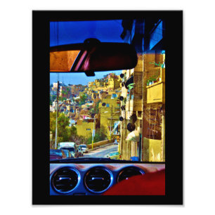 Impression Photo Amman Vue depuis Taxi