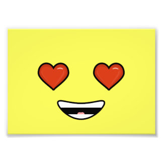 Impression Photo Amour Emoji