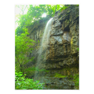 Impression Photo Amphitheater Falls, parc national John Bryan, Ohio