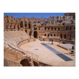 Impression Photo Amphithéâtre du Colisée El Jem Tunisie