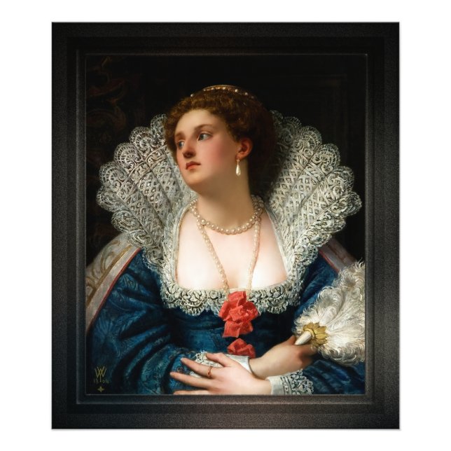 Impression Photo Amy Robsart par William Frederick Yeames (Devant)