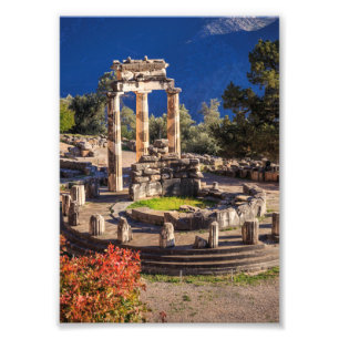 Impression Photo Ancien Delphes, Grèce