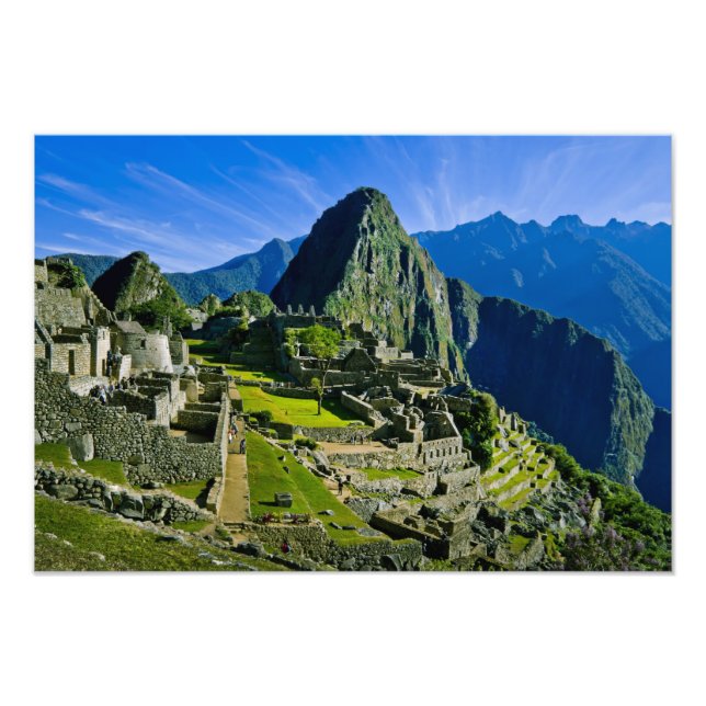 Impression Photo Ancien Machu Picchu, dernier refuge du (Devant)