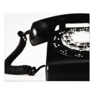 Impression Photo Ancien téléphone Rotary