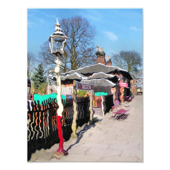 IMPRESSION PHOTO ANCIENNE GARE (Devant)