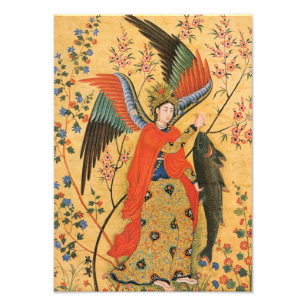 Impression Photo Ange et poissons