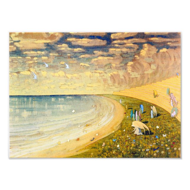 Impression Photo Angels (Paradis) | Mikalojus Ciurlionis | (Devant)