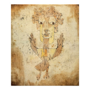 Impression Photo Angelus Novus par Paul Klee