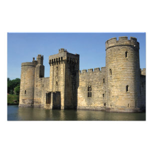 Impression Photo Angleterre, Sussex, Château de Bodiam.