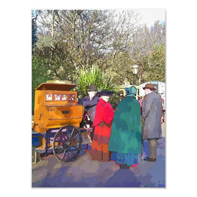 IMPRESSION PHOTO ANGLETERRE VICTORIENNE (Devant)