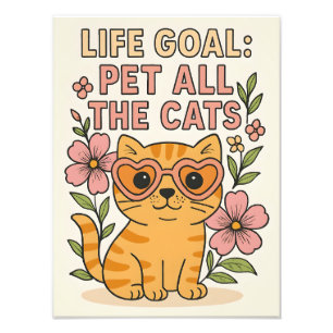 Impression Photo Animaux de compagnie Whimsical Tous les chats