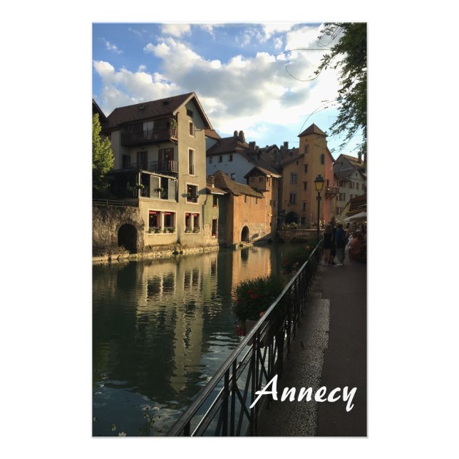 Impression Photo Annecy France (Devant)