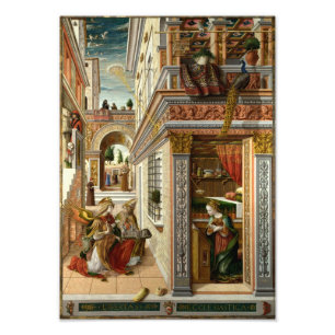 Impression Photo Annonciation avec saint Emidius, 1486