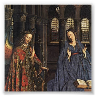 Impression Photo Annonciation de Jan van Eyck