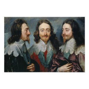 Impression Photo Anthony van Dyck - Charles I (1600-49)