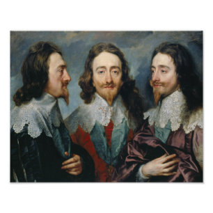 Impression Photo Anthony van Dyck - Charles I (1600-49)