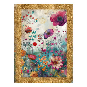 Impression Photo *~ AP95 Art floral fantaisiste Nature Fleurs sauva