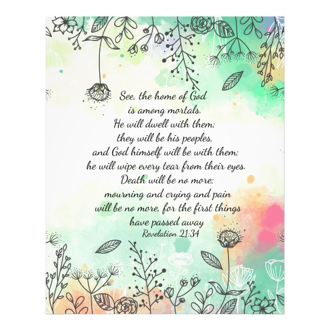 Impression Photo Apocalypse 21:34 (Devant)