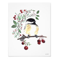 Aquarelle de poulet mignonne