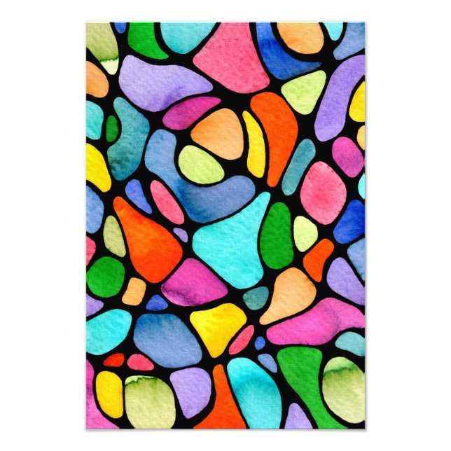 Impression Photo Aquarelle Neurographique (Devant)