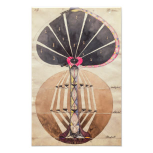 Impression Photo Arbre de la connaissance n° 3 Hilma af Klint