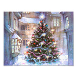 Impression Photo Arbre de Noël Vintage