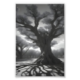 Impression Photo Arbres sombres