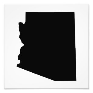 Impression Photo Arizona en noir