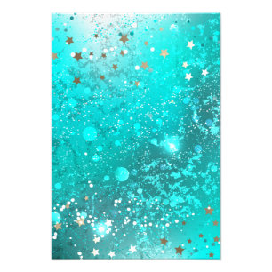 Impression Photo Arrière - plan à huile Turquoise de la menthe