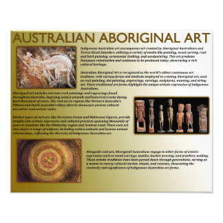 Impression Photo Art aborigène australien