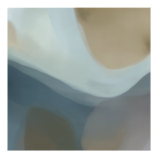 Impression Photo Art abstrait à l'horizon doux