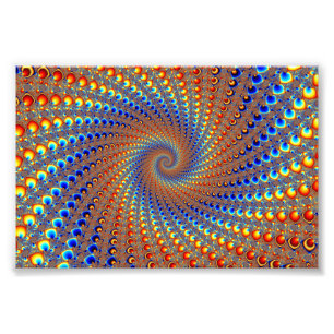 Impression Photo Art de fractale de Monterey