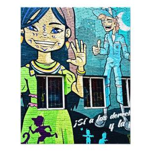 Impression Photo Art de rue à Bogota 