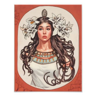 Impression Photo Art Nouveau La Princesse Lointaine Imprimer