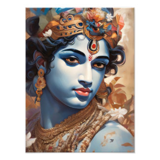 Impression Photo Art numérique Loard Krishna